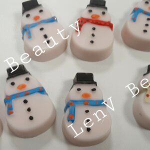 Χιονάνθρωπος σαπουνάκι Snowman soap 10gr